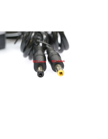 Köp 36V elcykelladdare här! DC2.5 5,5 mm plug. Output 42V / 2A. 451 SEK