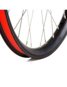 20" framhjul till lådcykel - 30mm svart fälg 2