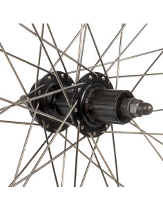 26" bakhjul till lådcykel - 30mm svart fälg 2