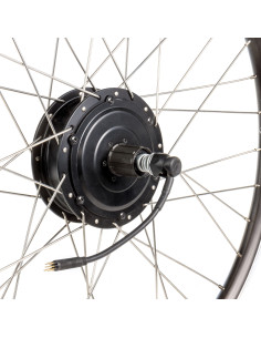 28" elcykel bakhjul - Shengyi DGW22S 250-500W / 36-48V motor - 9-pin 2