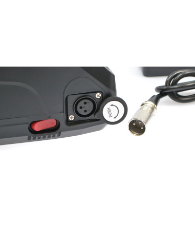 Köp 36V elcykelladdare här! XLR 3-pin plug. Output 42V / 3A. 553 SEK