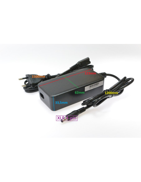 Köp 36V elcykelladdare här! XLR 4-pin plug. Output 42V / 2A. 480 SEK